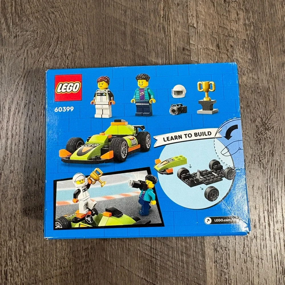 NEW | LEGO CITY: Green Race Car (60399) Retired